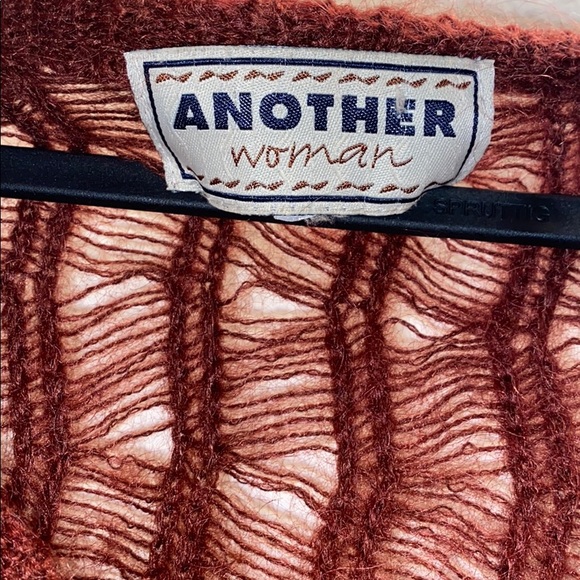 ANOTHER Woman burgundy sweater - Picture 2 of 3